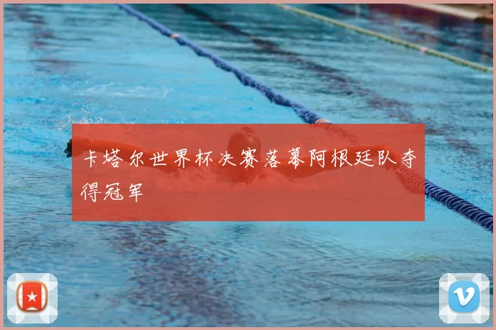 卡塔尔世界杯决赛落幕阿根廷队夺得冠军